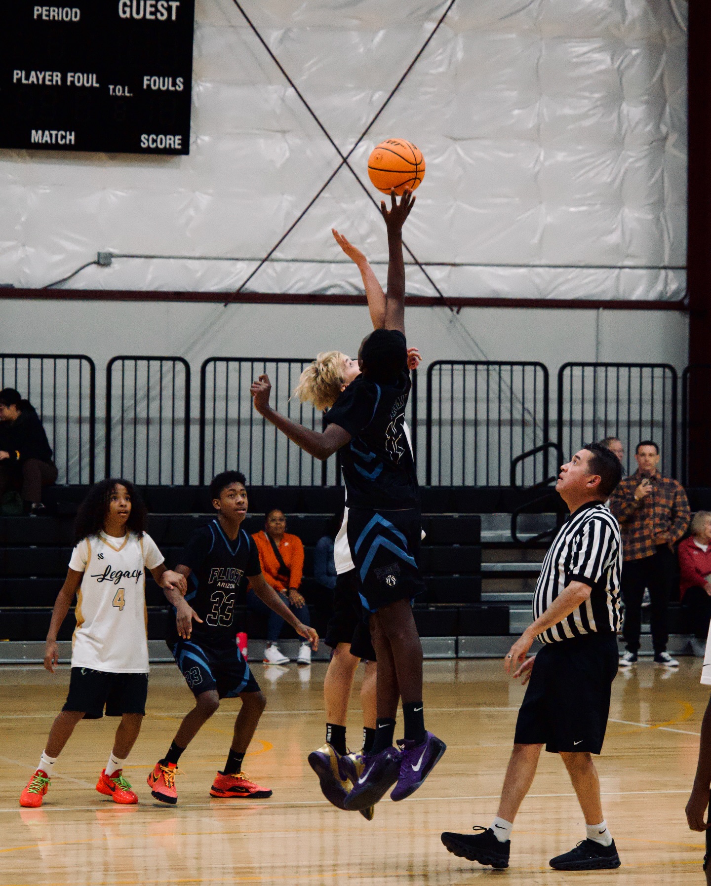 Presidents Day Tournament game action