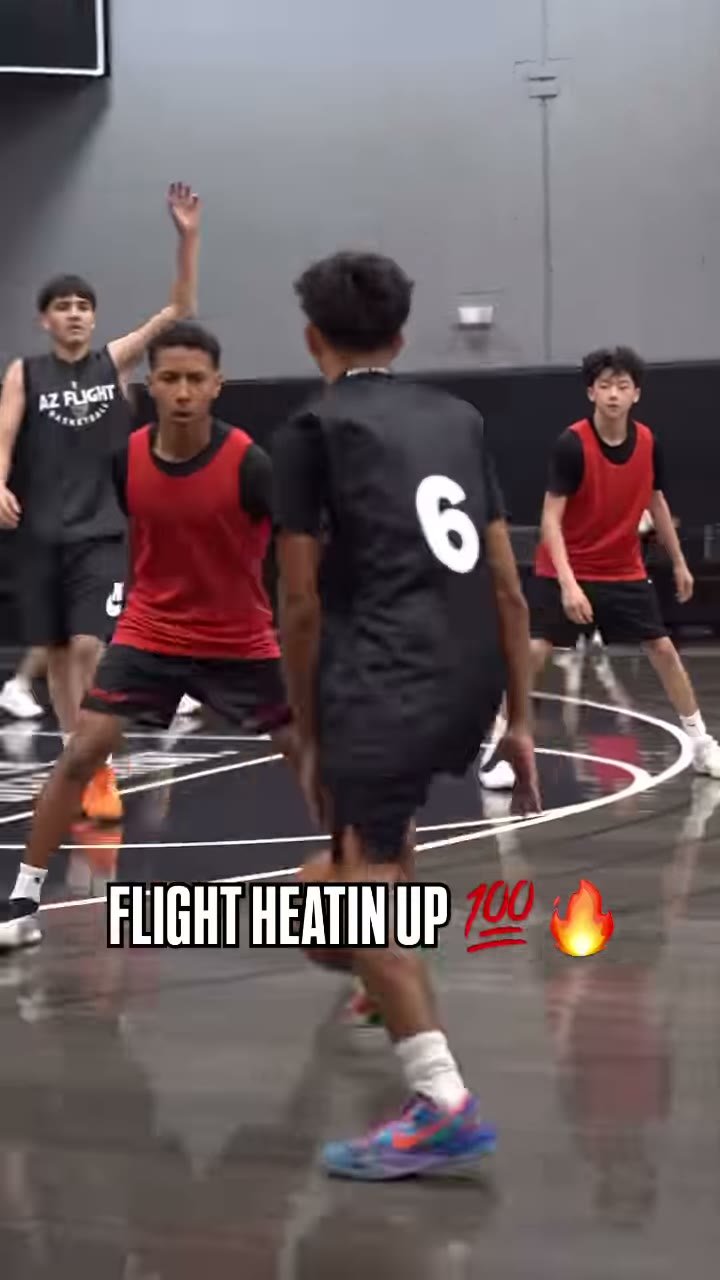 Flight Heatin Up, practice dribbling